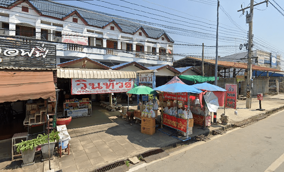 รูปจุดจอดอำเภอศรีสำโรง(ใกล้ร้านงามดีไซน์)