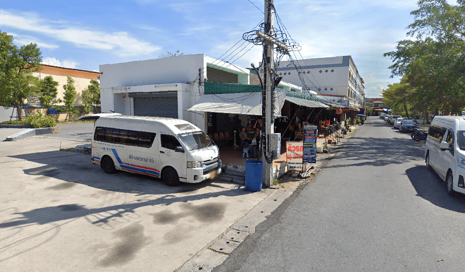 รูปจุดจอด คิวรถระโนด (ร้านกาแฟ อเมซอน)